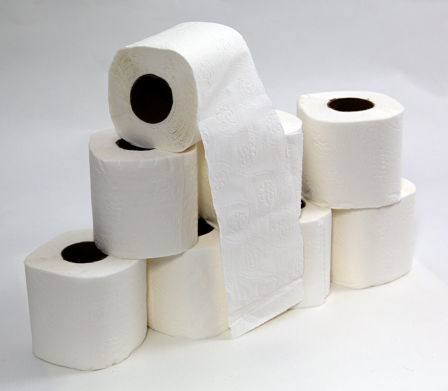 Toilet Paper, 64 Rolls, 3-Ply Cellulose, 150 Sheets per Roll, White - Image 8