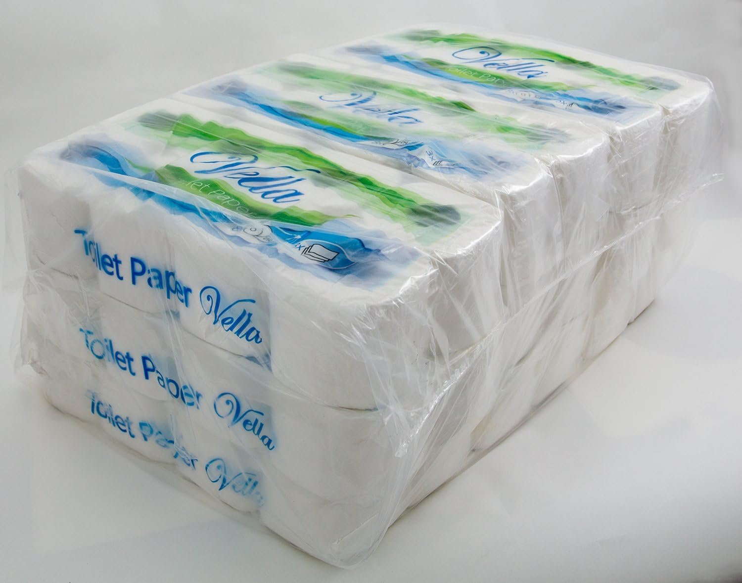 Toilet Paper, 64 Rolls, 3-Ply Cellulose, 150 Sheets per Roll, White - Image 2